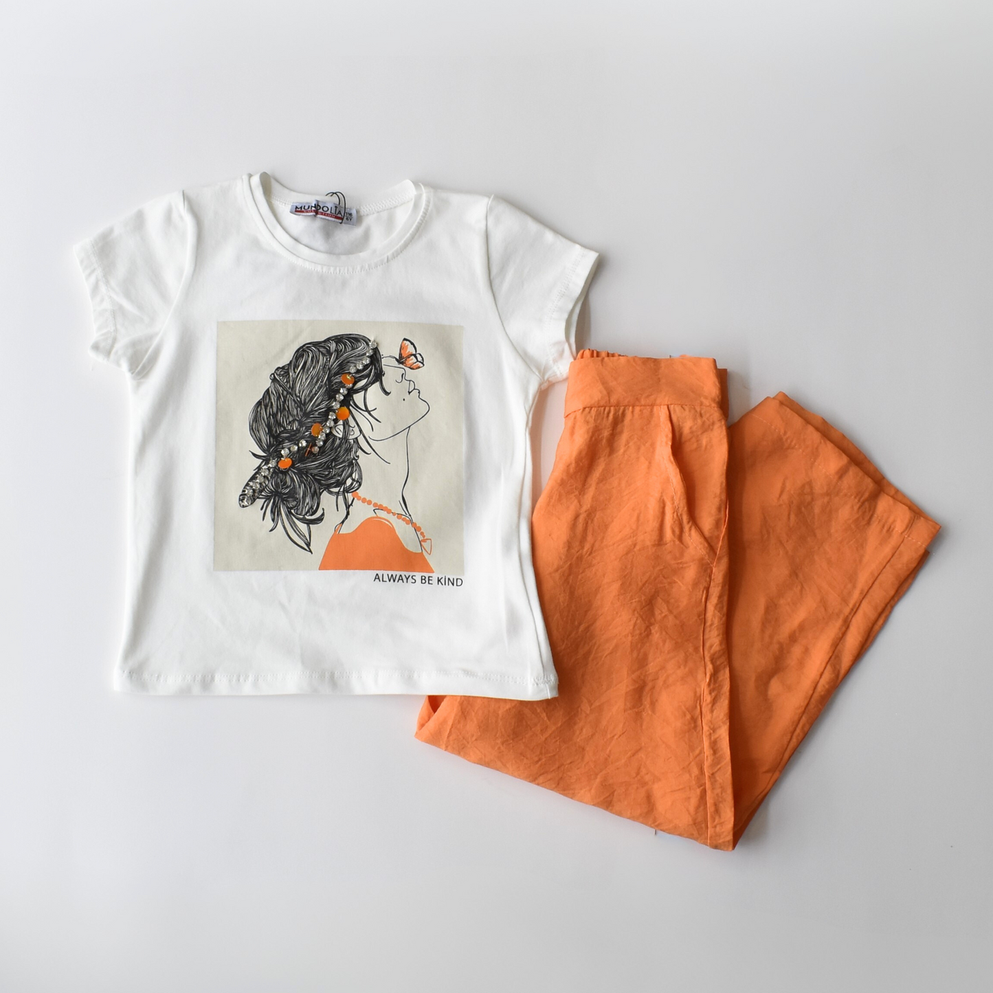 Butterfly Beauty Girls Casual Set