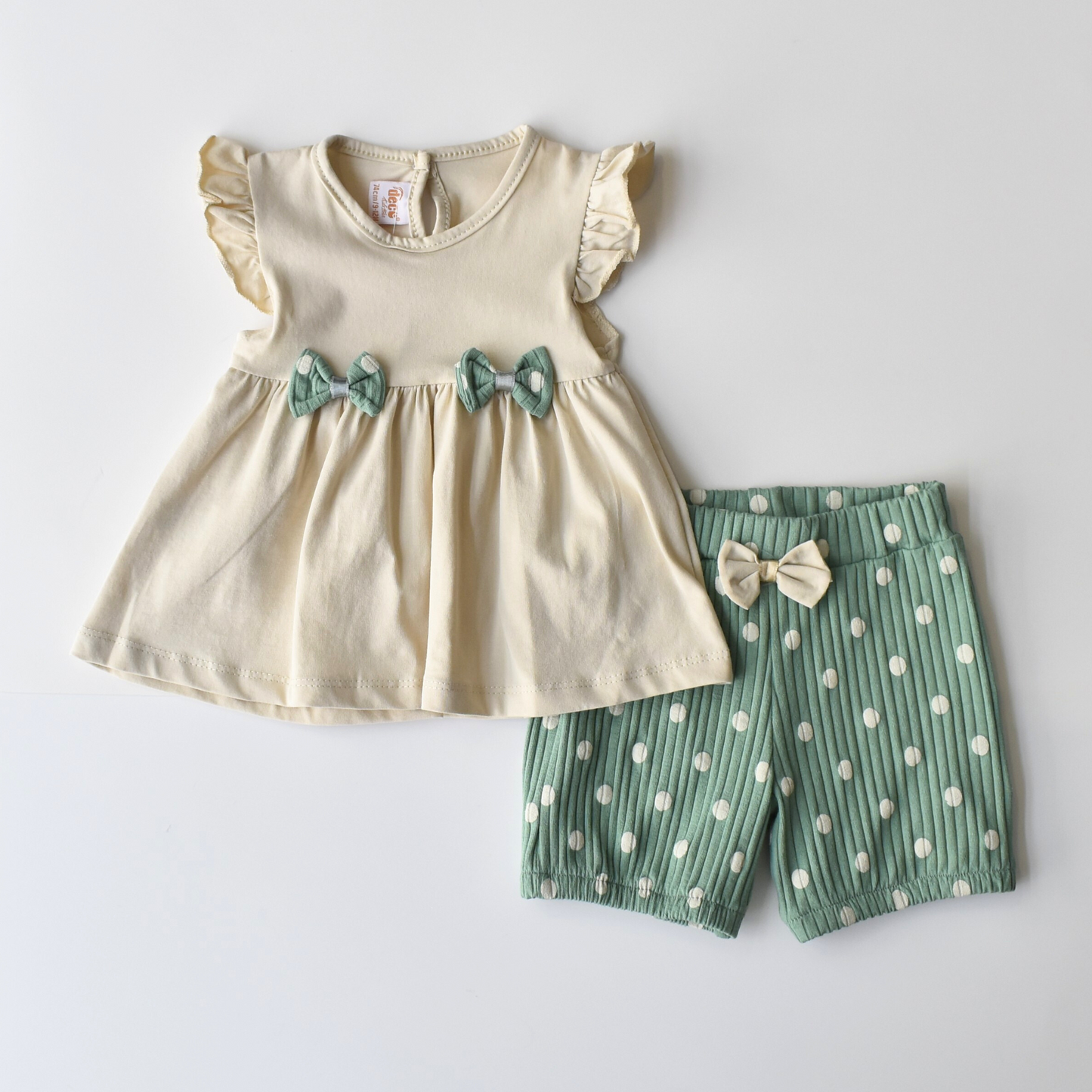 Dotty Delight Girls Casual Set