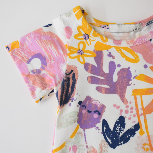 Little Dreamer Girls Cotton Dress