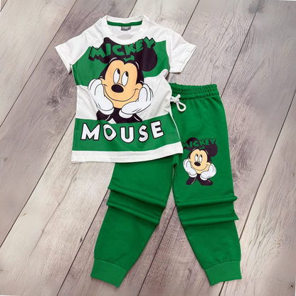 Striped Mouse Jogger Set