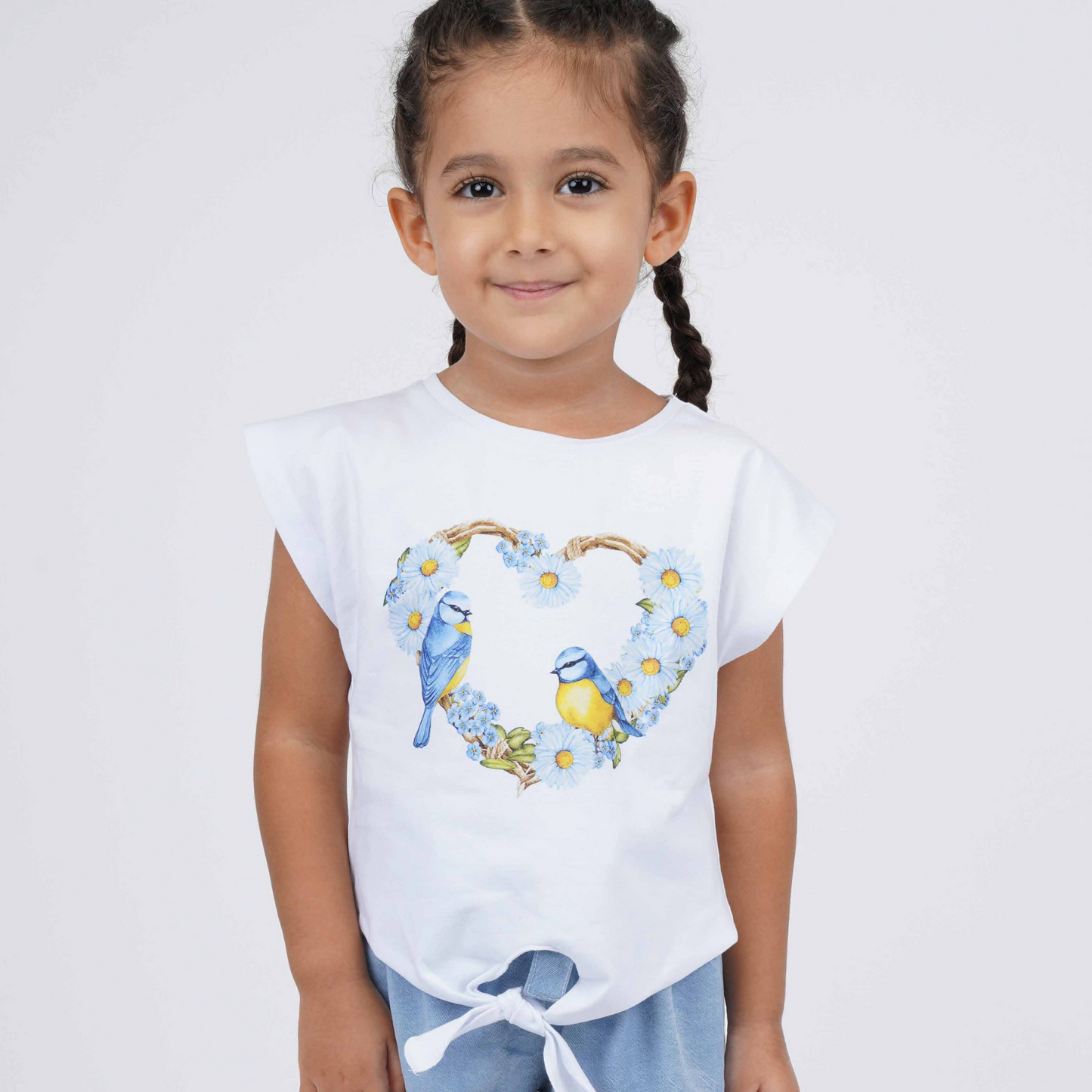 Birdie Heart Girls Casual Set-2