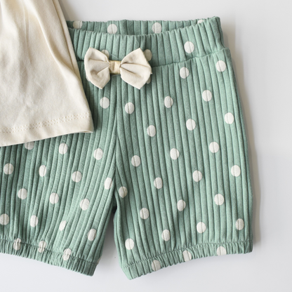 Dotty Delight Girls Casual Set