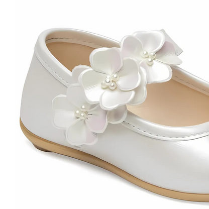 Pearl Petals Girls Formal Shoes