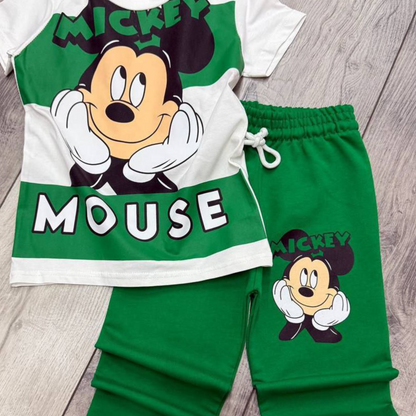 Striped Mouse Jogger Set