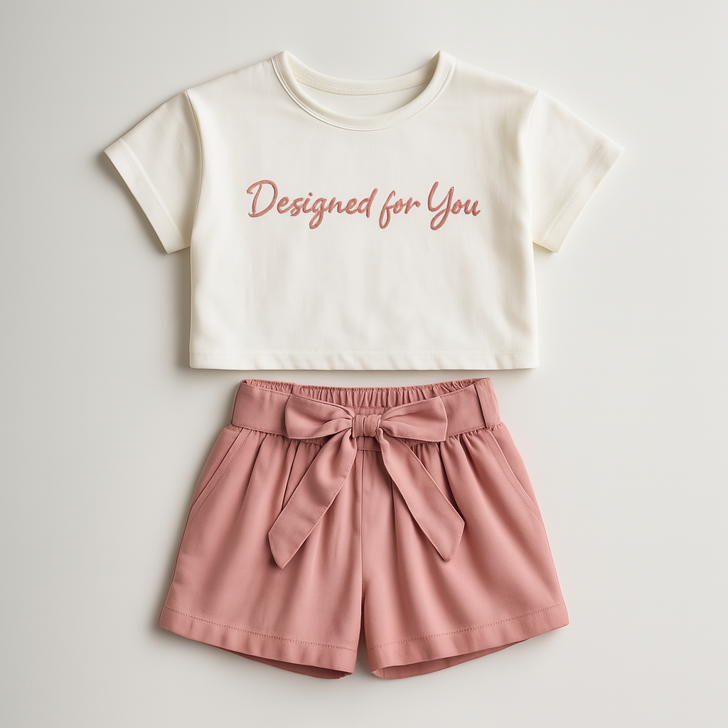 Enchanted Romance Girls Casual Set