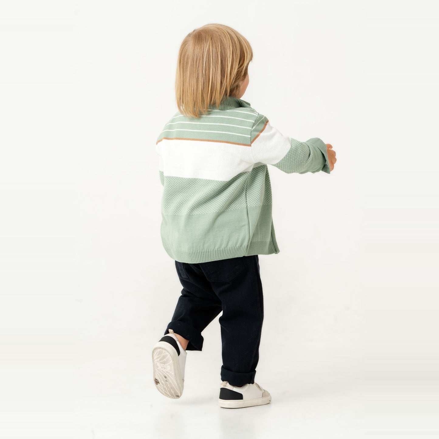 Stylish James Boys 4PC Sweater Set