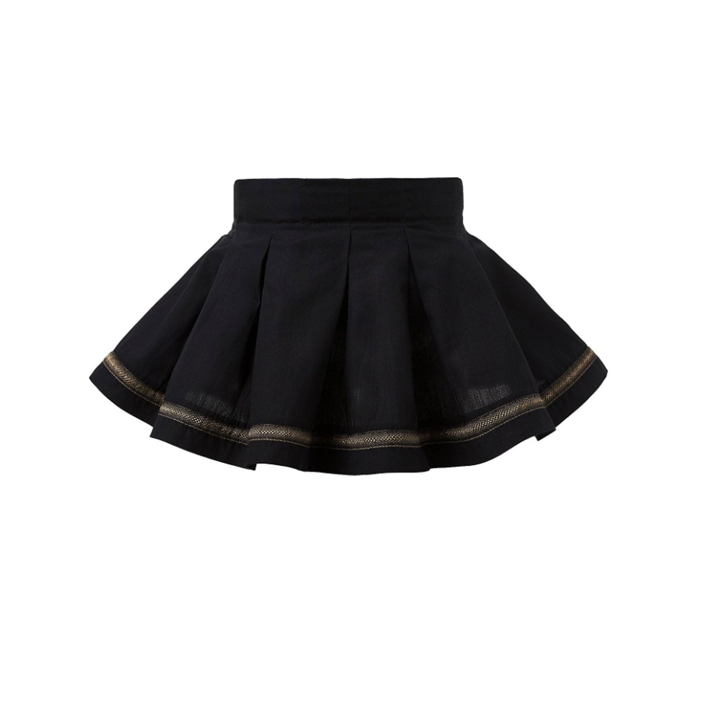 Pleated Mini Skirt