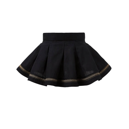 Pleated Mini Skirt