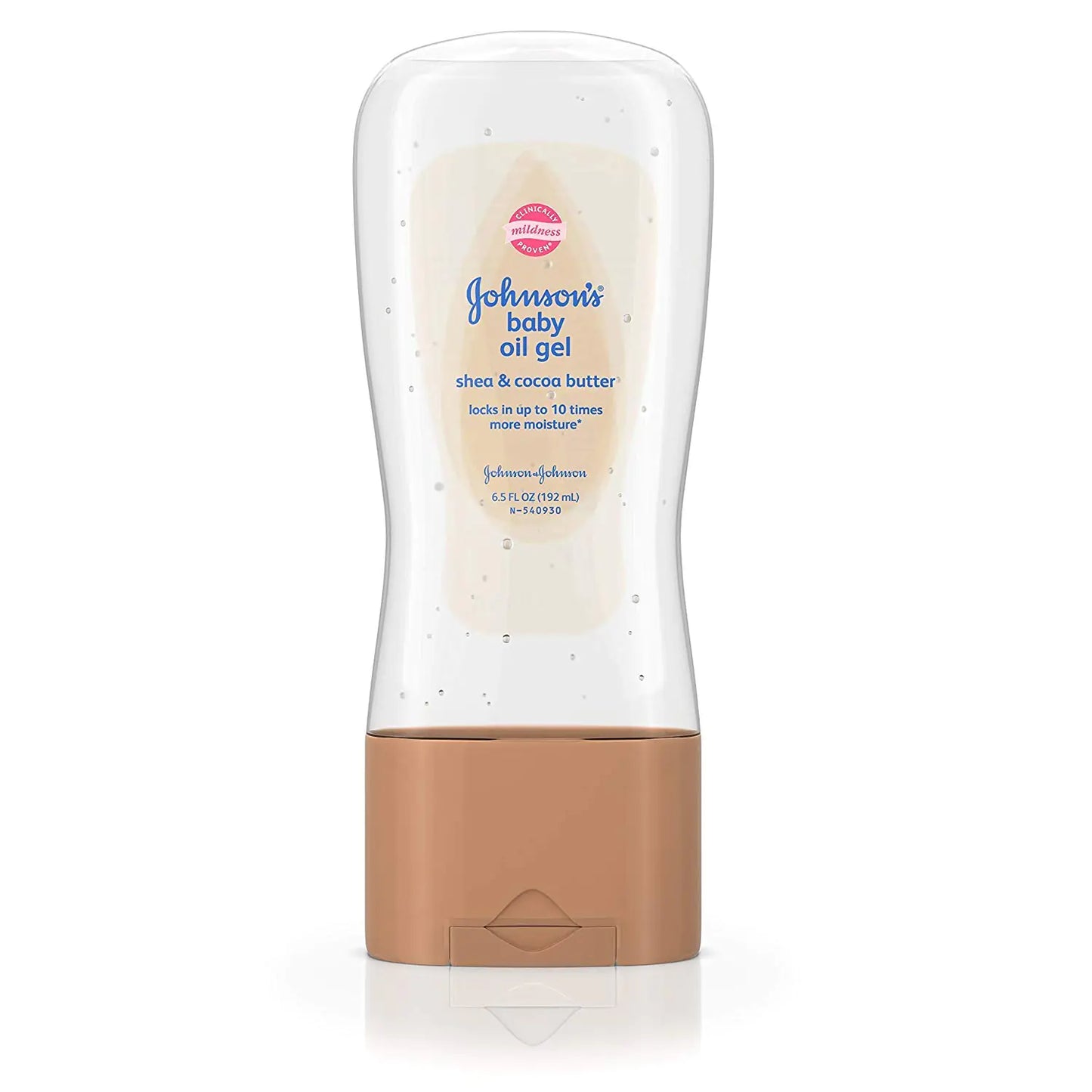 Johnson & Johnson Baby Oil Gel 6.5oz (Pack of 4)