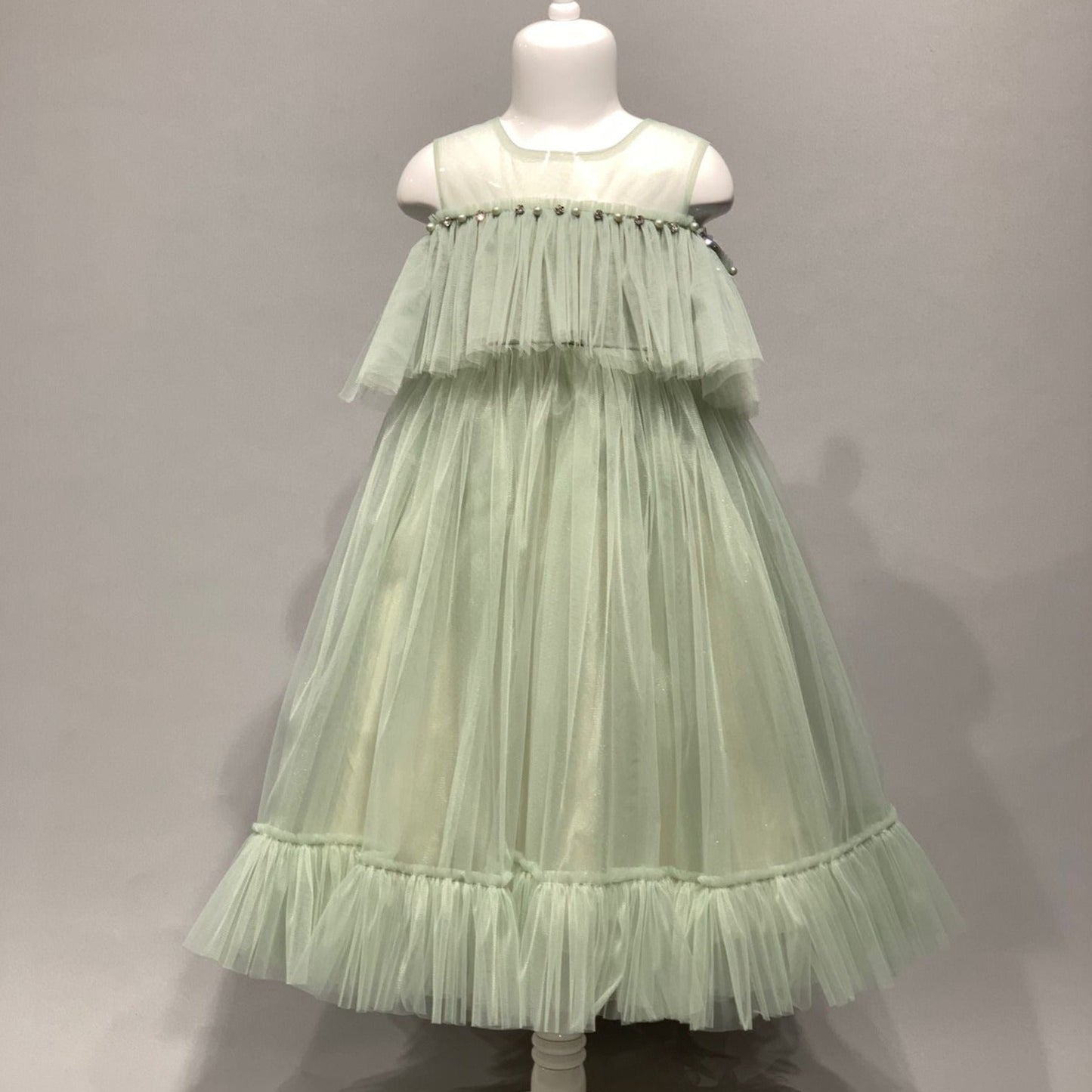 Tiana Princess Girls' White Dress