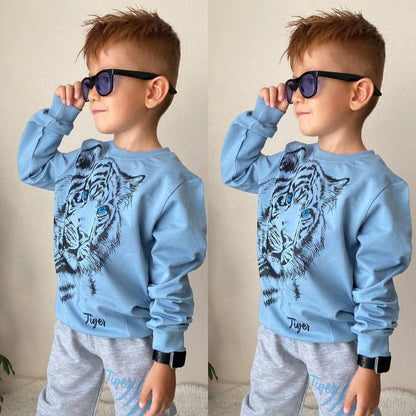 Cool Tiger Boys Joggers Set