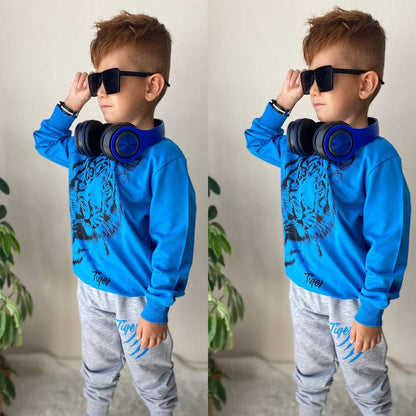Cool Tiger Boys Joggers Set