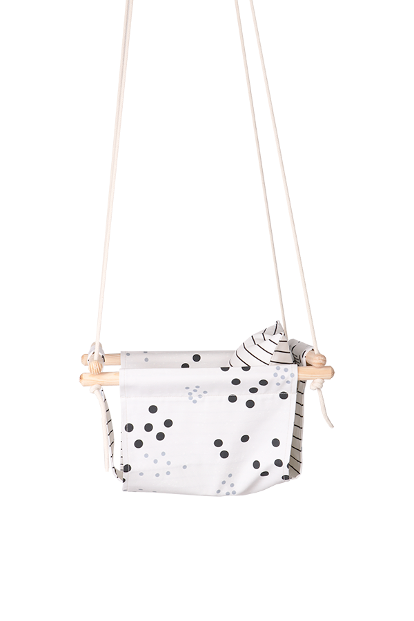 Gray and Black BabySwing