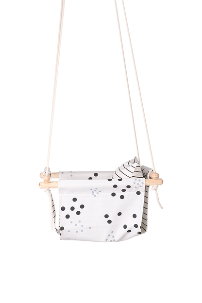 Gray and Black BabySwing