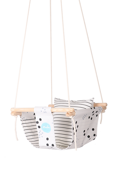 Gray and Black BabySwing