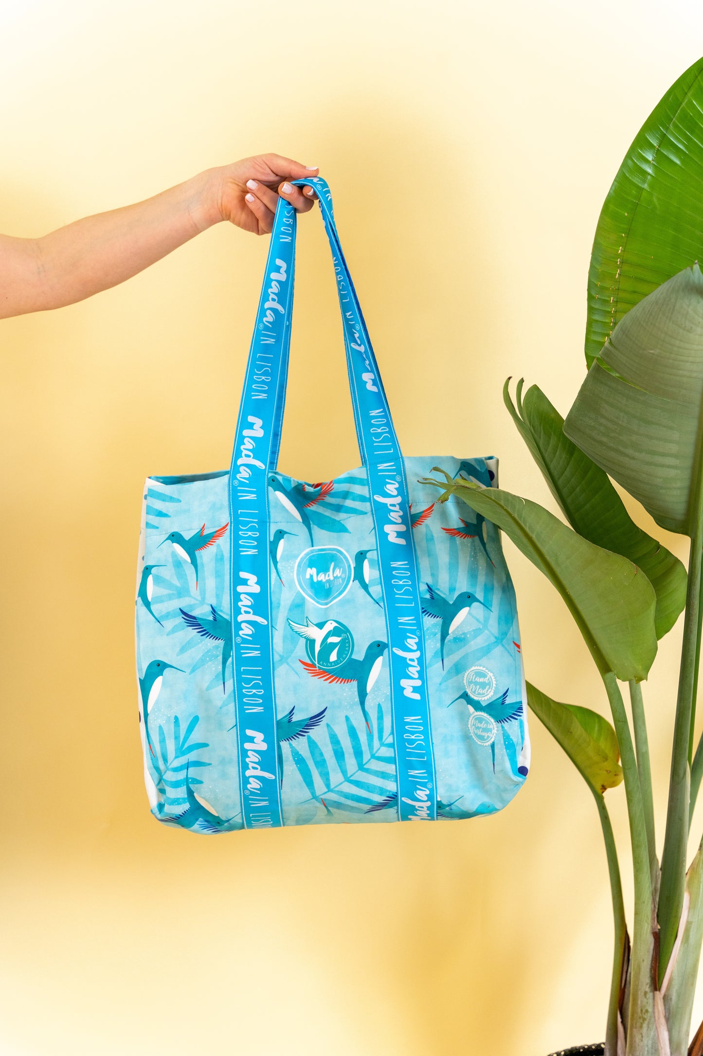 Super Bag Blue HummingBird