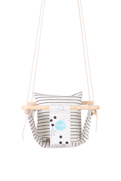 Gray and Black BabySwing