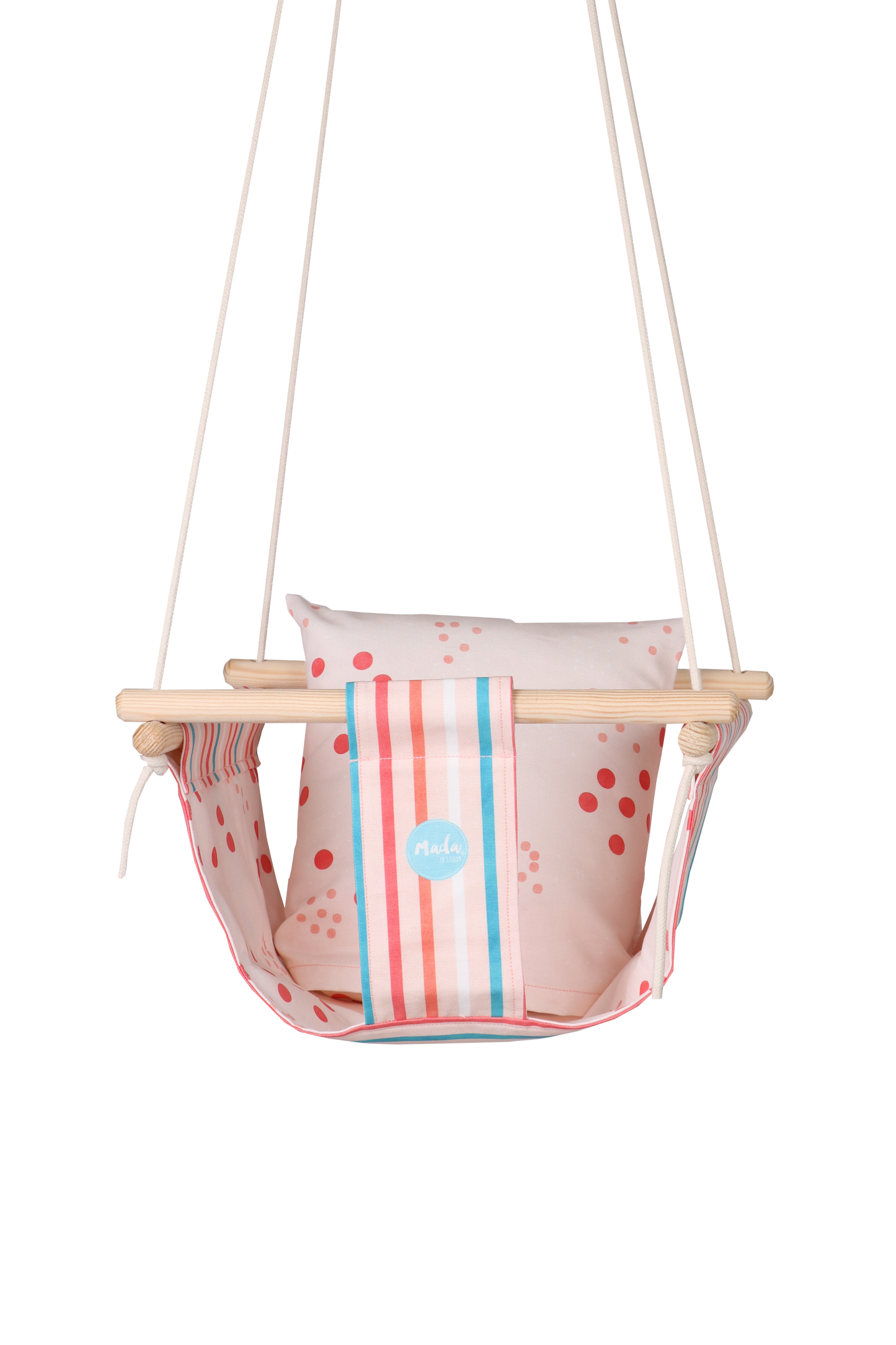 Pink Stripes BabySwing