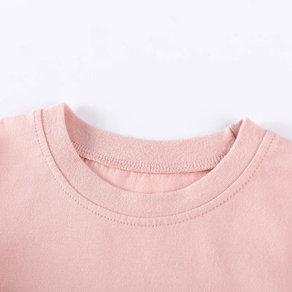 Autumn and Spring Arrival Tulle Decorated Fairy Cartoon Pattern Long Sleeves Dress for Stylish Girls-1