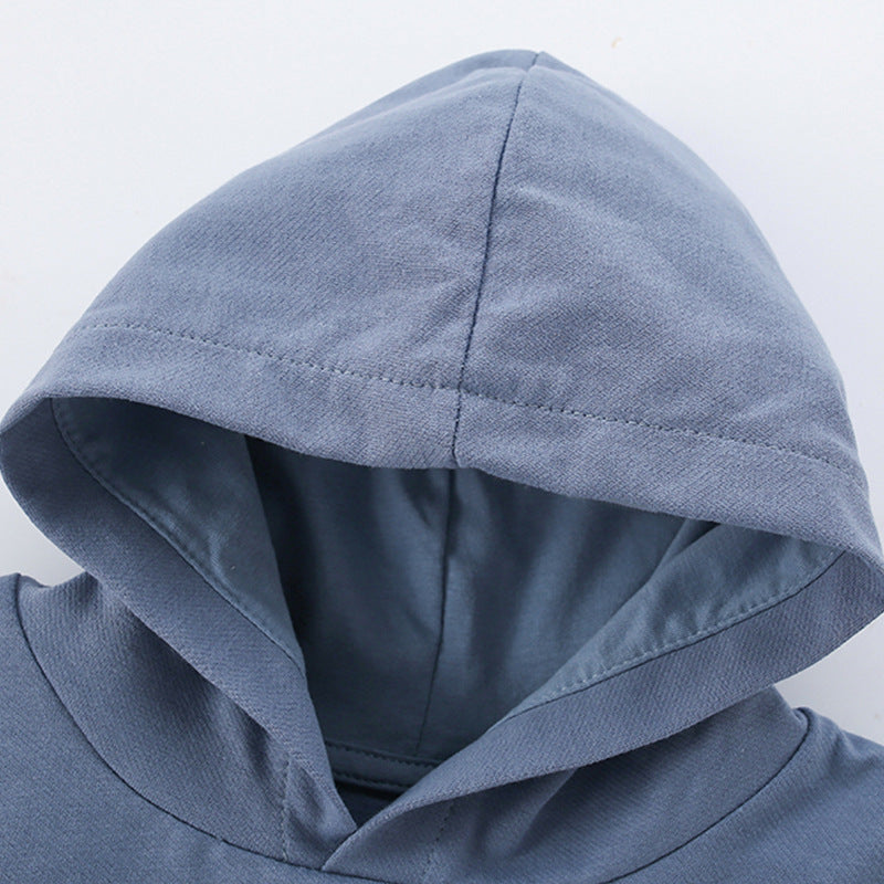 Autumn and Spring Arrival Dinosaur Cartoon Pattern Logo Long Sleeves Hoodies for Boys-1