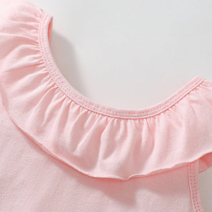 Summer Arrival Seahorse Cartoon Pattern Sleeveless Dress for Stylish Girls