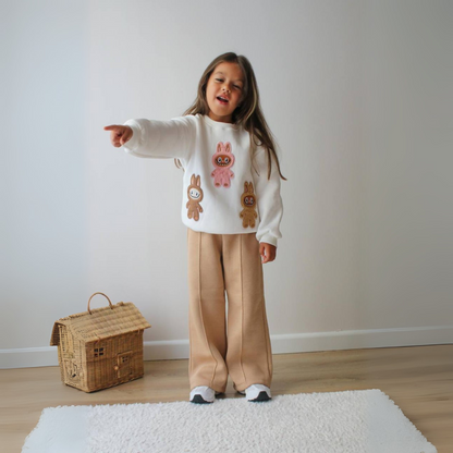 La-Bu-Bu Trio Girls Casual Set-2