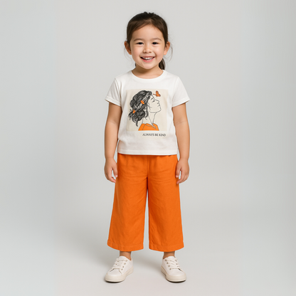 Butterfly Beauty Girls Casual Set